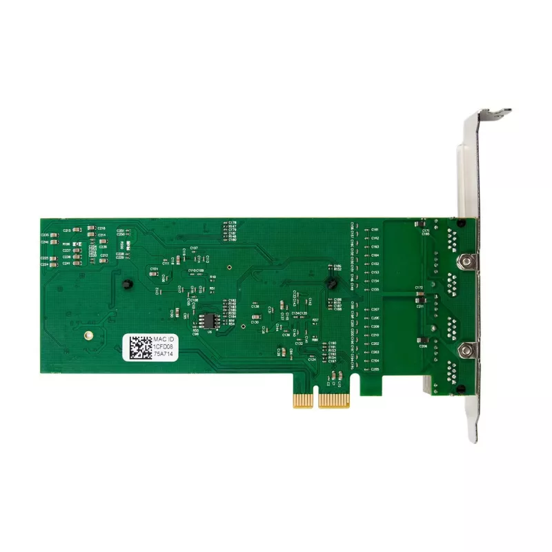Karta sieciowa PCIe x1 MicroConnect MC-PCIEX1-82575-Q z kontrolerem Intel 82575