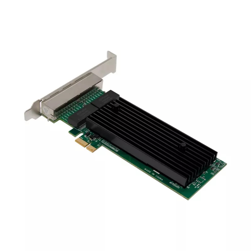 Karta sieciowa PCIe x1 MicroConnect MC-PCIEX1-82575-Q z kontrolerem Intel 82575