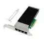 Karta sieciowa MicroConnect X710-T4 PCIe x8 10GbE 4 porty