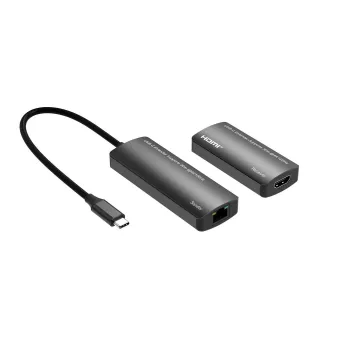 Przedłużacz USB-C na HDMI MicroConnect MC-USBCHDMIEXT-30M 30m