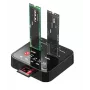 Media Duplicator CoreParts MS-CLONER-M2-SD Czarny USB Type-C M.2