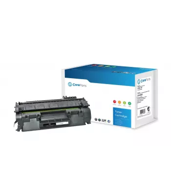 CoreParts Toner czarna CF280A, 2700 stron, czarna, 1 szt.