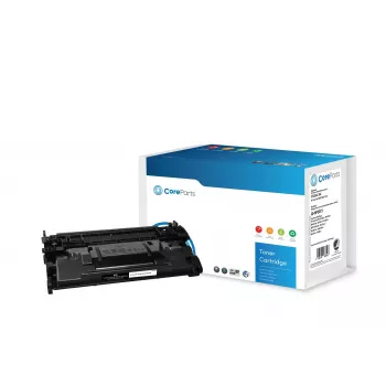 CoreParts Toner czarna CF226X, 9000 stron, czarna, 1 szt.