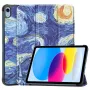 CoreParts TABX-IP10-COVER13 etui na tablet 27,7 cm (10.9 cala) Etui z klapką Niebieski, Zielony, Pomarańczowy, Biały, Żółty