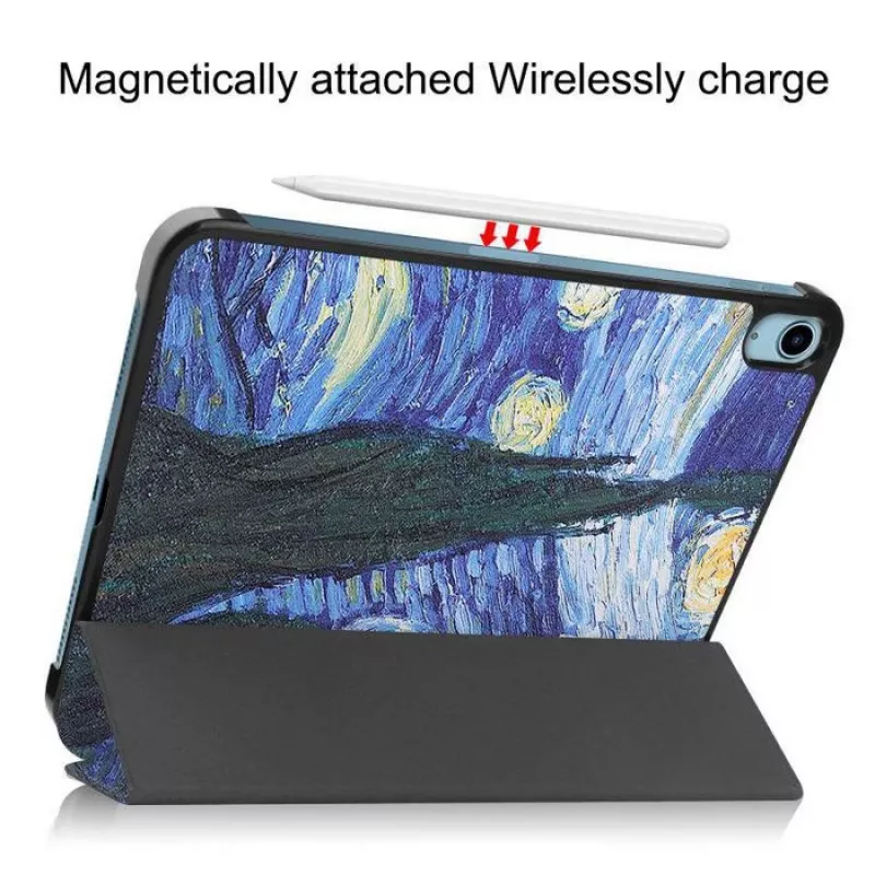 CoreParts TABX-IP10-COVER13 etui na tablet 27,7 cm (10.9 cala) Etui z klapką Niebieski, Zielony, Pomarańczowy, Biały, Żółty