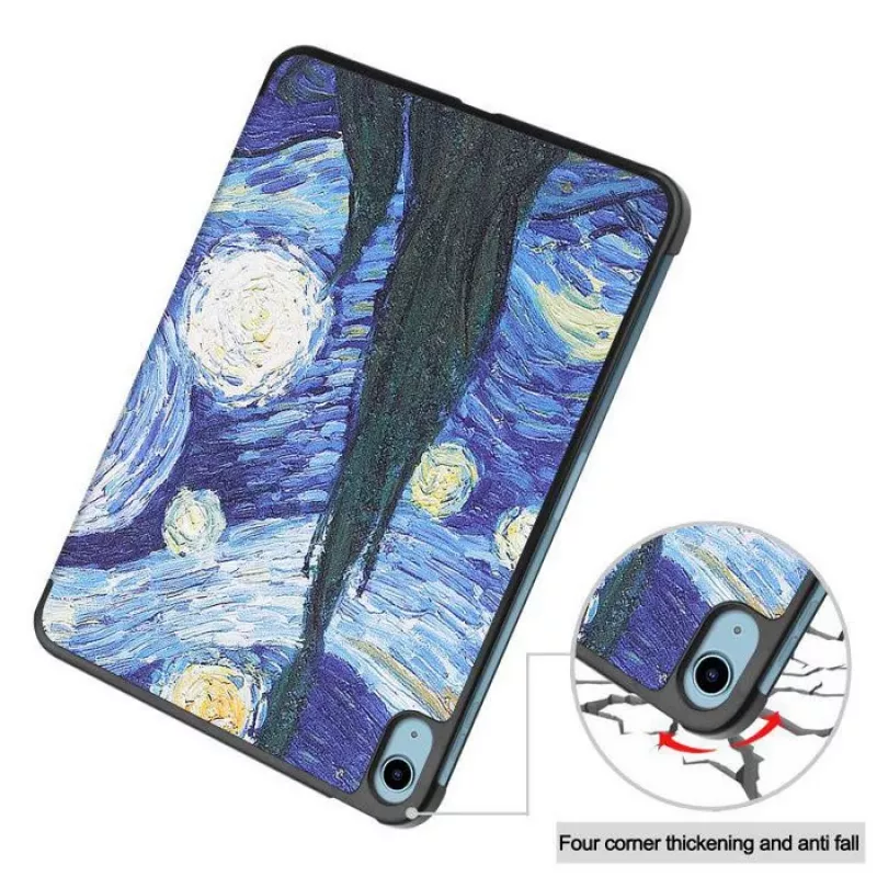 CoreParts TABX-IP10-COVER13 etui na tablet 27,7 cm (10.9 cala) Etui z klapką Niebieski, Zielony, Pomarańczowy, Biały, Żółty