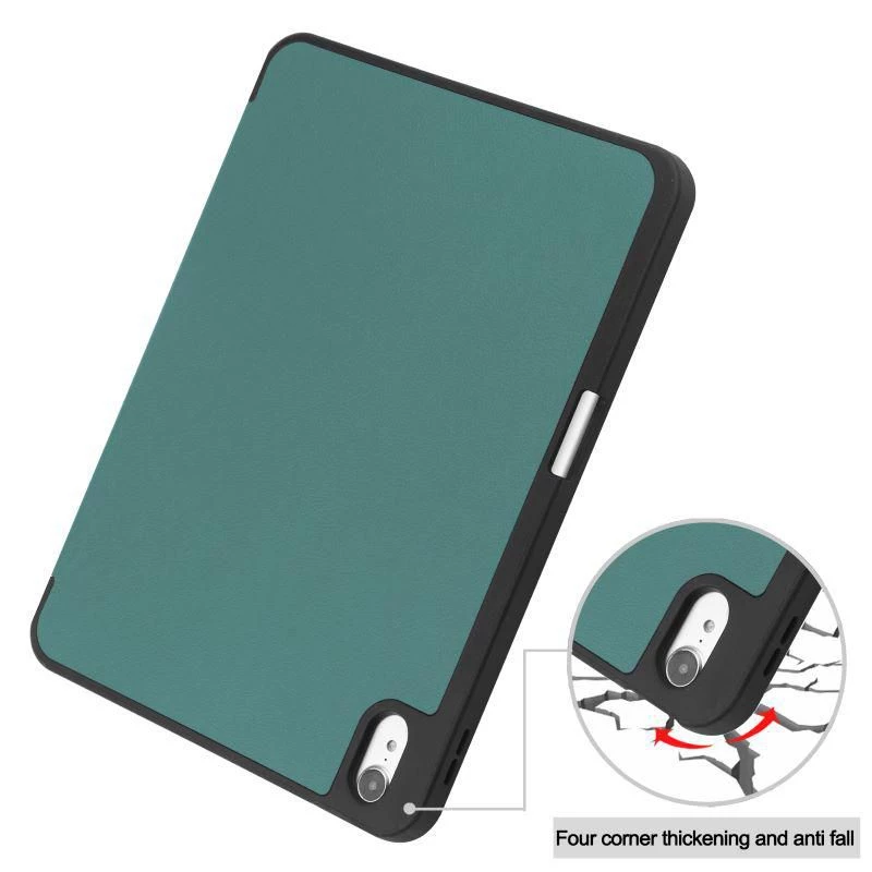 CoreParts TABX-IP10-COVER25 etui na tablet 27,7 cm (10,9 cala) Flip case Zielony