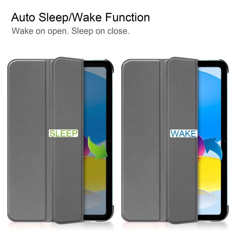 CoreParts TABX-IP10-COVER7 etui na tablet 27,7 cm (10,9 cala) etui z klapką Szary