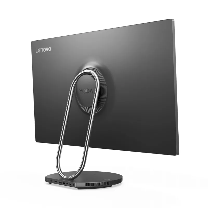 Lenovo Yoga AIO 32ILL10 Intel Core Ultra 7 258V 80 cm (31,5 cala) 3840 x 2160 pikseli All-in-One PC 32 GB LPDDR5x-SDRAM 1 TB SSD NVIDIA GeForce RTX 4050 Windows 11 Pro Wi-Fi 7 (802.11be) Szary
