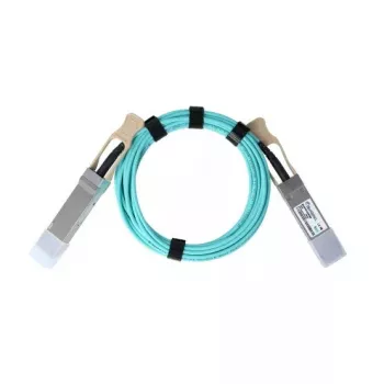 Kabel światłowodowy AOC BlueOptics P08230-001-BO QSFP56–QSFP56, 10 m, cyjan