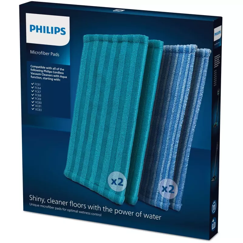 Philips Rechargeable Stick Accessory XV1700/01 Podkładki z mikrofibry