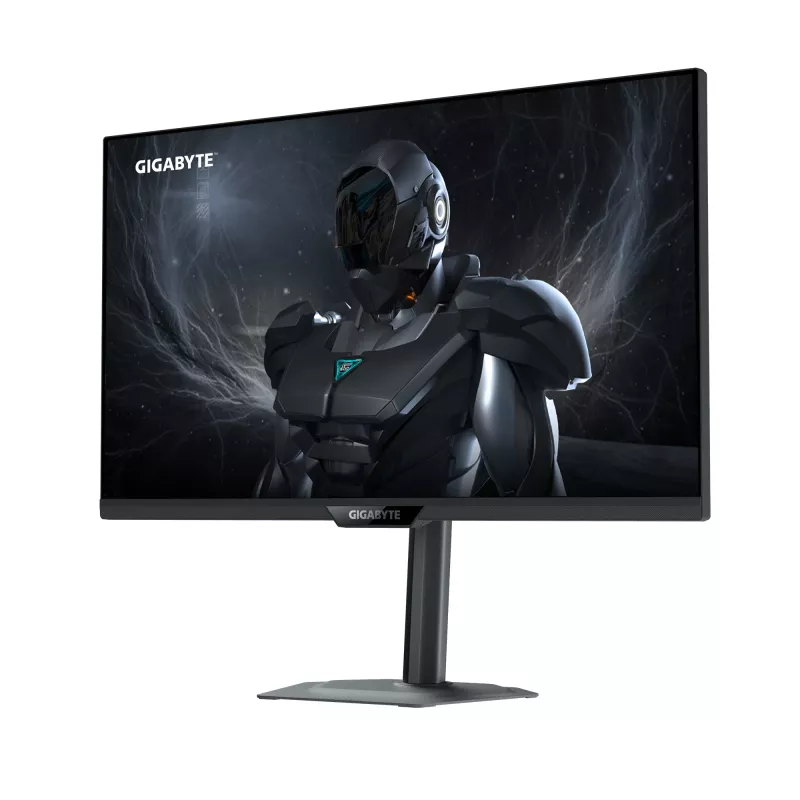 GIGABYTE G27Q20 27 inch QHD Gaming Monitor - 2560 x 1440, 200 Hz, 0,5 ms, 350 cd/m², kompatybilny z G-Sync, FreeSync Premium, HDR10, HDMI 2.0, DisplayPort 1.4