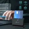 j5create JUR261 USB™ Smart Card / CAC Reader Stand, USB Type-A/USB Type-C, czarny, 95 g