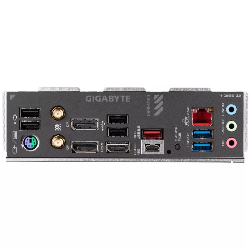 Płyta główna GIGABYTE B650M GAMING X AX — AMD B650, Socket AM5, Micro ATX, DDR5, 4 DIMM, 2x M.2, Wi‑Fi 6E, 2.5GbE