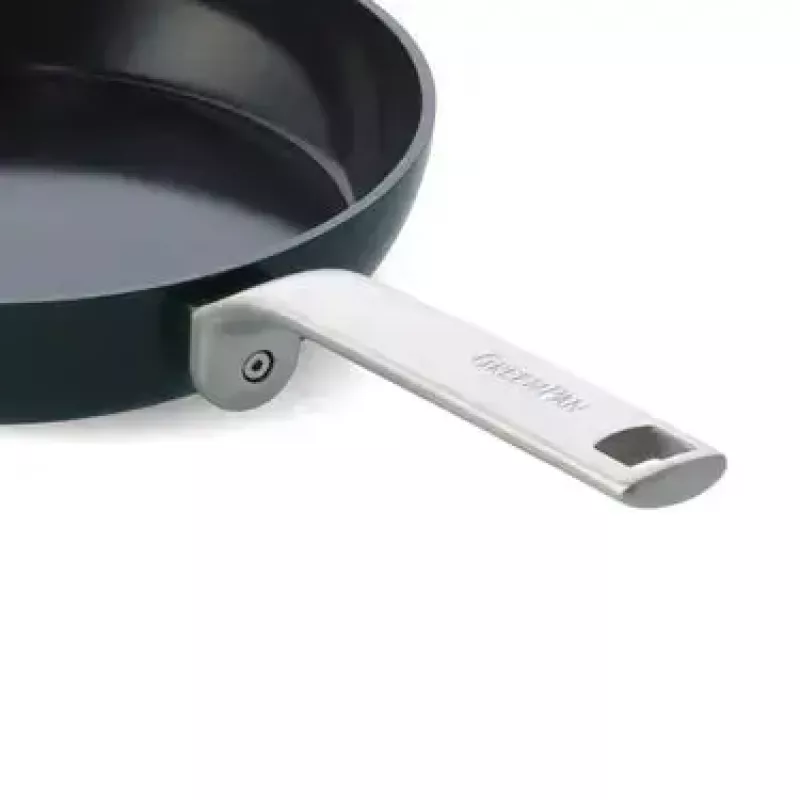 Uniwersalna patelnia GreenPan CC009167-001, średnica 28 cm, podstawa ze stali nierdzewnej, bez PFAS