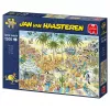 Duże puzzle Jumbo Jan van Haasteren Oaza — 1500 elementów, 900×600 mm