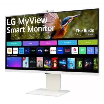 Monitor komputerowy LG MyView Smart 80 cm (31,5 cala) 3840 x 2160 pikseli 4K Ultra HD LCD biały