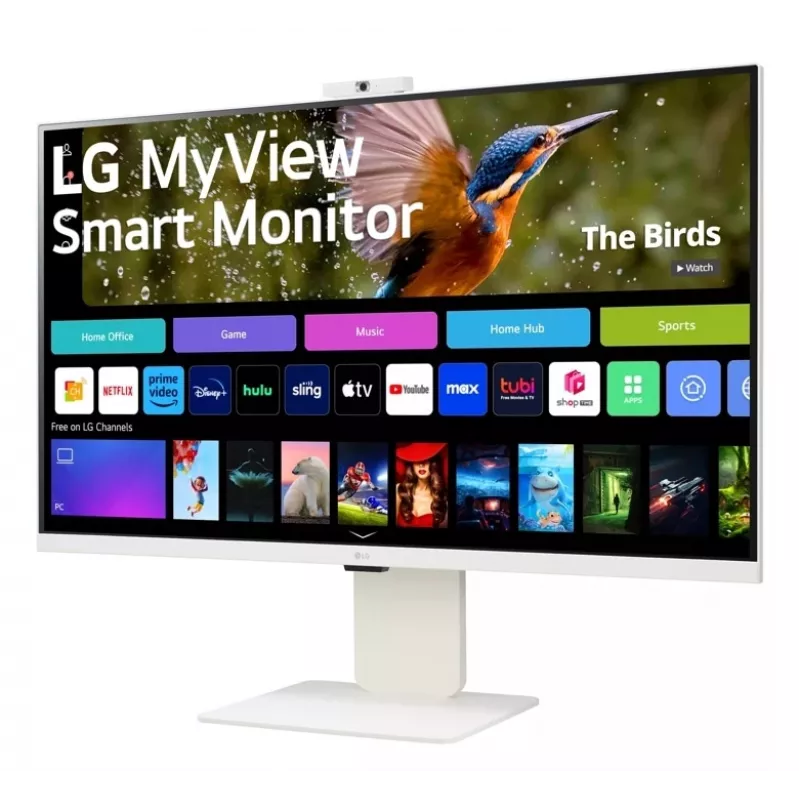 Monitor komputerowy LG MyView Smart 80 cm (31,5 cala) 3840 x 2160 pikseli 4K Ultra HD LCD biały