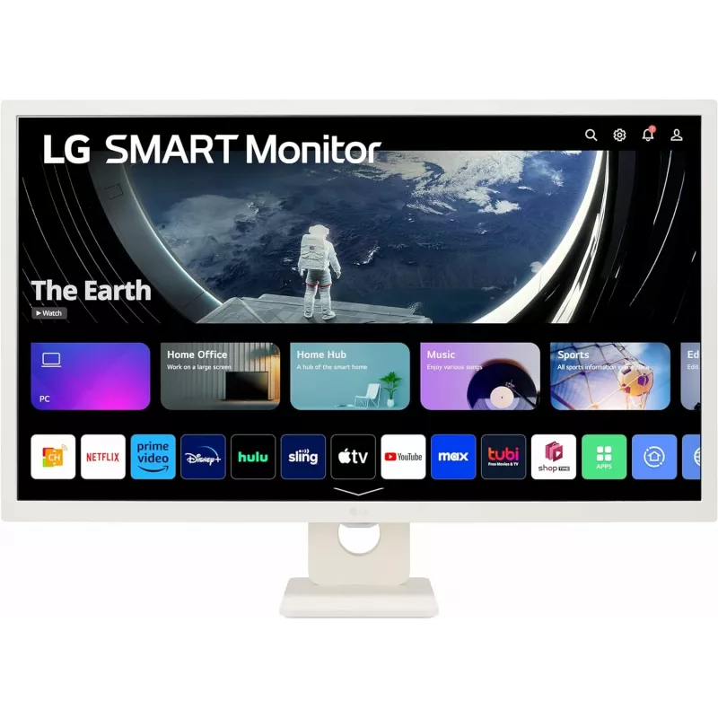 Monitor LG 32SR50F-W 80 cm (31,5 inch) 1920 x 1080 pikseli Full HD LED biały