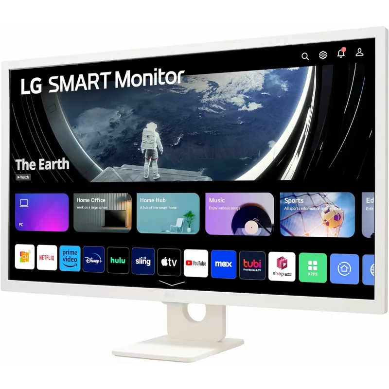 Monitor LG 32SR50F-W 80 cm (31,5 inch) 1920 x 1080 pikseli Full HD LED biały