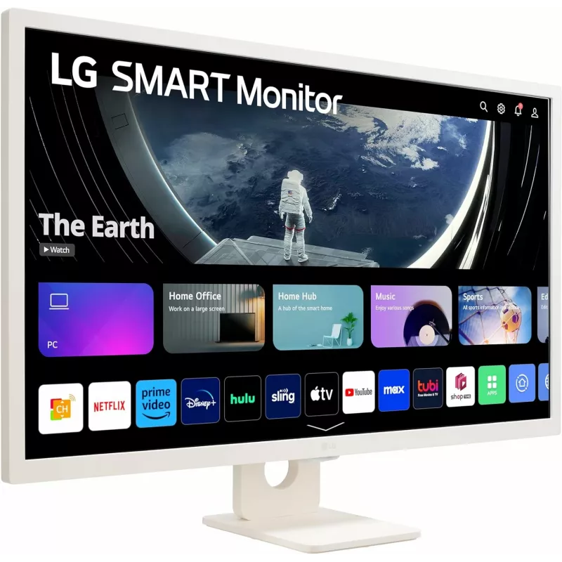 Monitor LG 32SR50F-W 80 cm (31,5 inch) 1920 x 1080 pikseli Full HD LED biały