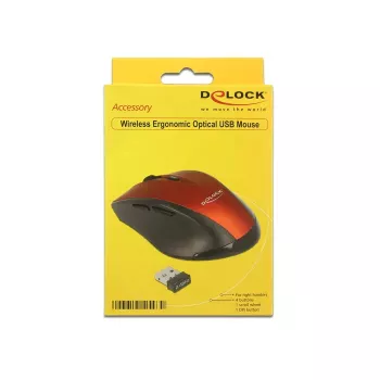Mysz DeLOCK 12493 RF Wireless Optical 1600 DPI