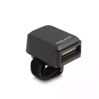 Noszony skaner kodów kreskowych DeLOCK 90607 1D 2D bezprzewodowy Bluetooth