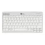 BakkerElkhuizen UltraBoard 950 V2 Wireless DE Qwertz, Tenkeyless (80 - 87%), Przewodowa i bezprzewodowa, USB + Bluetooth, Klawisz nożycowy, QWERTZ, Ciemnoszary, Jasnoszary