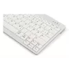 BakkerElkhuizen UltraBoard 950 V2 Wireless DE Qwertz, Tenkeyless (80 - 87%), Przewodowa i bezprzewodowa, USB + Bluetooth, Klawisz nożycowy, QWERTZ, Ciemnoszary, Jasnoszary