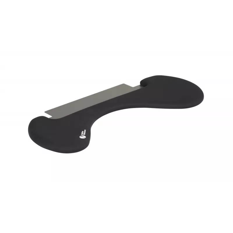 BakkerElkhuizen ErgoSlider+ Podparcie pod pachę asymetryczne, Czarny, Ciemnoszary, Żółty, Płyta wiórowa, Plastik, Poliuretan (PU), Stal, Mocowanie zaciskowe, Tajwan, 310 mm, 665 mm