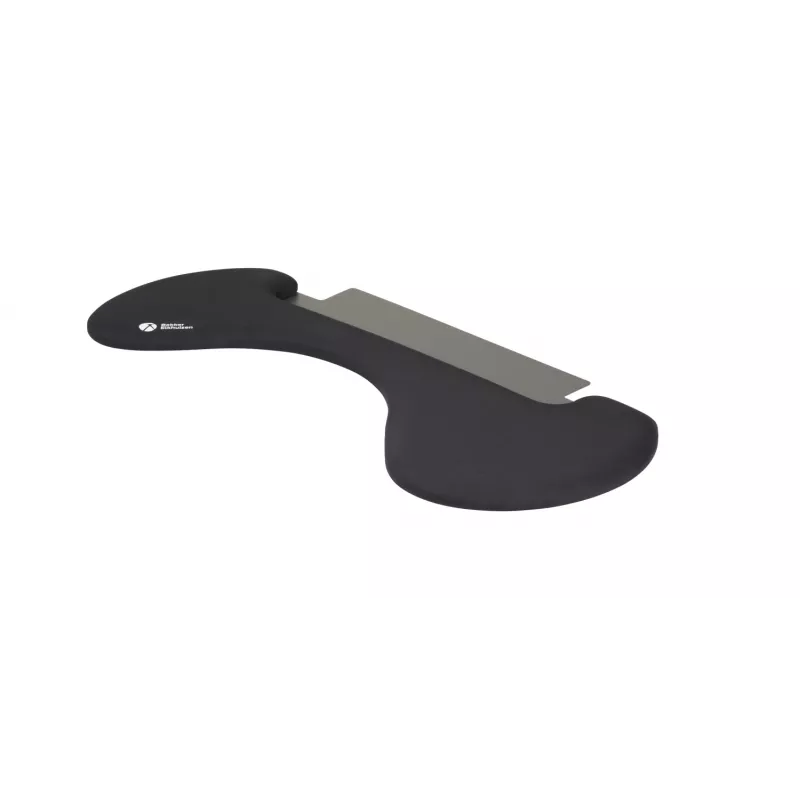 BakkerElkhuizen ErgoSlider+ Podparcie pod pachę asymetryczne, Czarny, Ciemnoszary, Żółty, Płyta wiórowa, Plastik, Poliuretan (PU), Stal, Mocowanie zaciskowe, Tajwan, 310 mm, 665 mm