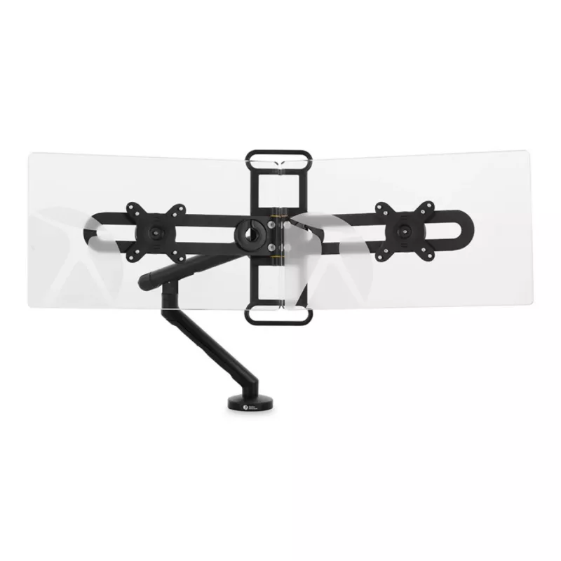 BakkerElkhuizen BE Universal Crossbar, 8 kg, 43,2 cm (17 cali), 88,9 cm (35 cali), 100 x 100 mm, Regulacja wysokości, Czarny