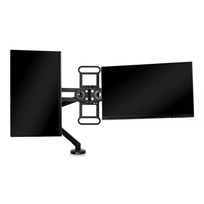 BakkerElkhuizen BE Universal Crossbar, 8 kg, 43,2 cm (17 cali), 88,9 cm (35 cali), 100 x 100 mm, Regulacja wysokości, Czarny