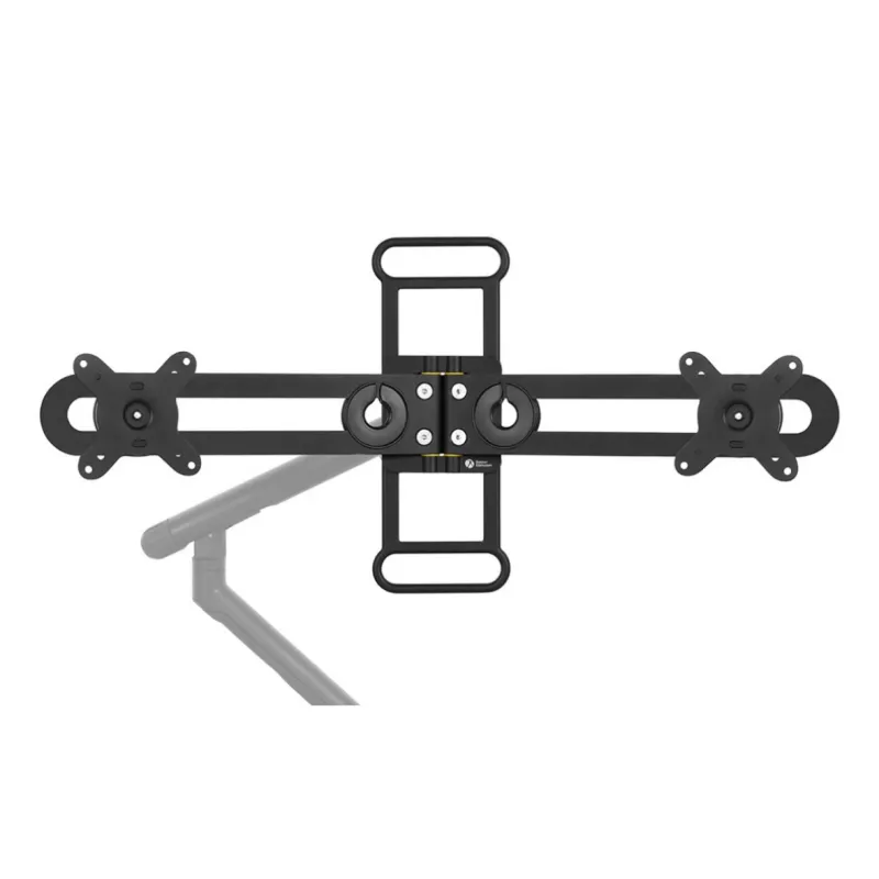 BakkerElkhuizen BE Universal Crossbar, 8 kg, 43,2 cm (17 cali), 88,9 cm (35 cali), 100 x 100 mm, Regulacja wysokości, Czarny