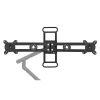 BakkerElkhuizen BE Universal Crossbar, 8 kg, 43,2 cm (17 cali), 88,9 cm (35 cali), 100 x 100 mm, Regulacja wysokości, Czarny