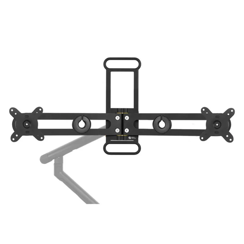 BakkerElkhuizen BE Universal Crossbar, 8 kg, 43,2 cm (17 cali), 88,9 cm (35 cali), 100 x 100 mm, Regulacja wysokości, Czarny