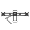 BakkerElkhuizen BE Universal Crossbar, 8 kg, 43,2 cm (17 cali), 88,9 cm (35 cali), 100 x 100 mm, Regulacja wysokości, Czarny