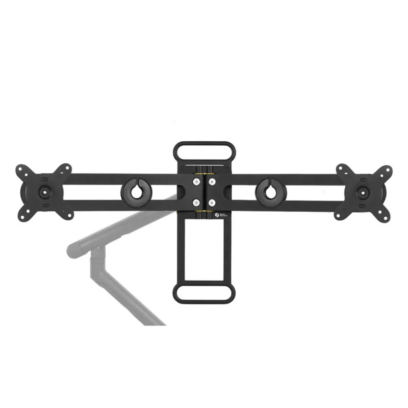 BakkerElkhuizen BE Universal Crossbar, 8 kg, 43,2 cm (17 cali), 88,9 cm (35 cali), 100 x 100 mm, Regulacja wysokości, Czarny
