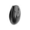 BakkerElkhuizen Handshake mysz Right, praworęczna, konstrukcja pionowa, optyczna, RF Wireless + Bluetooth + USB Type-C, 6400 DPI, czarny, szary