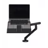 Ramię do laptopa BakkerElkhuizen BE Universal, regulowany uchwyt do notebooka dla ekranów 43,2 cm (17 cali), czarny/ciemnoszary
