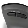 BakkerElkhuizen PRF Pro mysz Prawa, Praworęczna, Pionowa konstrukcja, Optyczna, RF Bezprzewodowa + Bluetooth + USB Type-C, 2400 DPI, Czarna, Szary