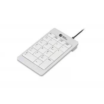 BakkerElkhuizen UltraBoard 955 V2 Numeric, USB, 22, Laptop/PC, 1,5 m, Ciemnoszary, Jasnoszary