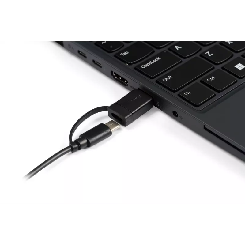 BakkerElkhuizen UltraBoard 955 V2 Numeric, USB, 22, Laptop/PC, 1,5 m, Ciemnoszary, Jasnoszary