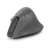 BakkerElkhuizen Grip Pro mysz, Praworęczna, Pionowa konstrukcja, Optyczna, RF Bezprzewodowa, 2400 DPI, Szary, Czarny, Żółty