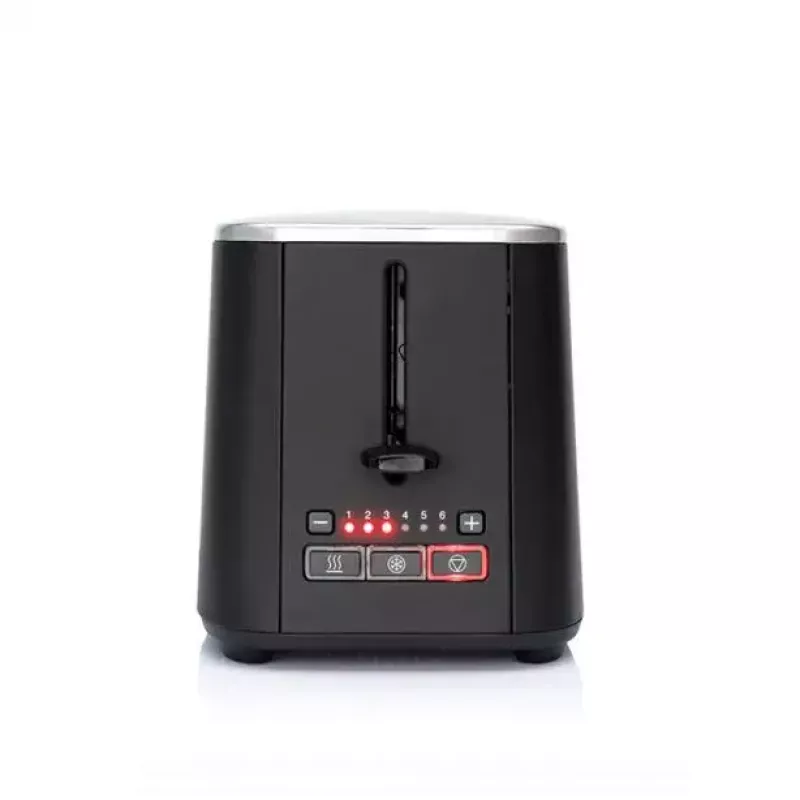 toster na 2 kromki Wilfa CT-1000MB — 1000 W, obudowa ze stali w kolorze czarnym