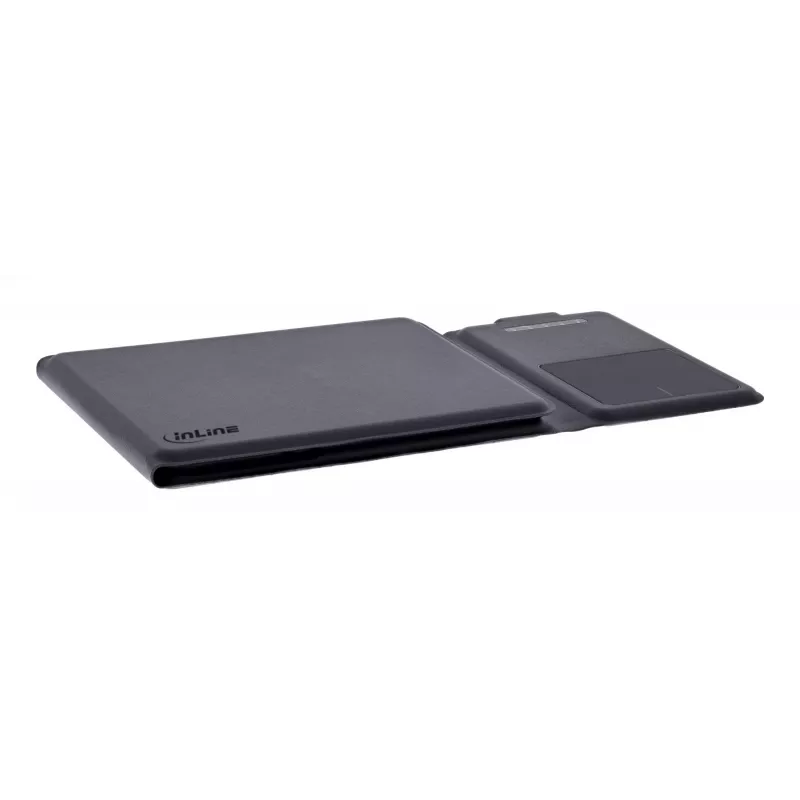 Klawiatura InLine 55379B uniwersalna Bluetooth QWERTZ niemiecka czarna