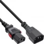 InLine 16933L kabel zasilający Czarny 3 m IEC C13 IEC C14
