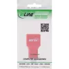Adapter InLine 31651 USB-C na USB-A, USB 2.0, czerwony