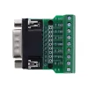 InLine 92501D złącze przewodowe Blok zacisków / D-Sub 9 Czarny, Zielony