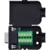 InLine 92501G złącze przewodowe Kostka zaciskowa / D-Sub 9 Czarny